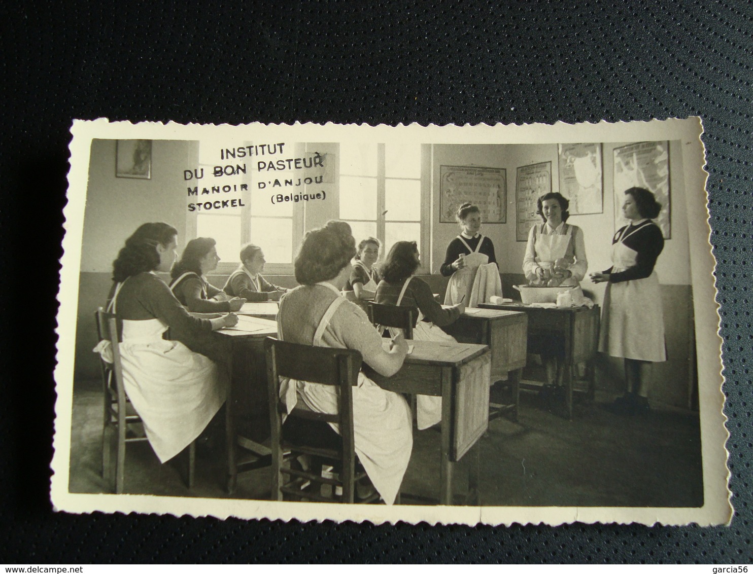 Photo Institut Du Bon Pasteur Manoir D'anjou Stockel (Belgique) 8 Cm/ 13,2 Cm - Andere & Zonder Classificatie