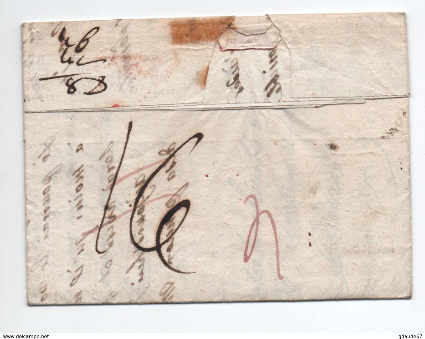 1825 - LETTRE Avec MP PP TORINO Pour BEAUVEZER (ALPES DE HAUTE PROVENCE) -> CACHET ENTREE ITALIE PAR ANTIBES - 1. ...-1850 Prefilatelia