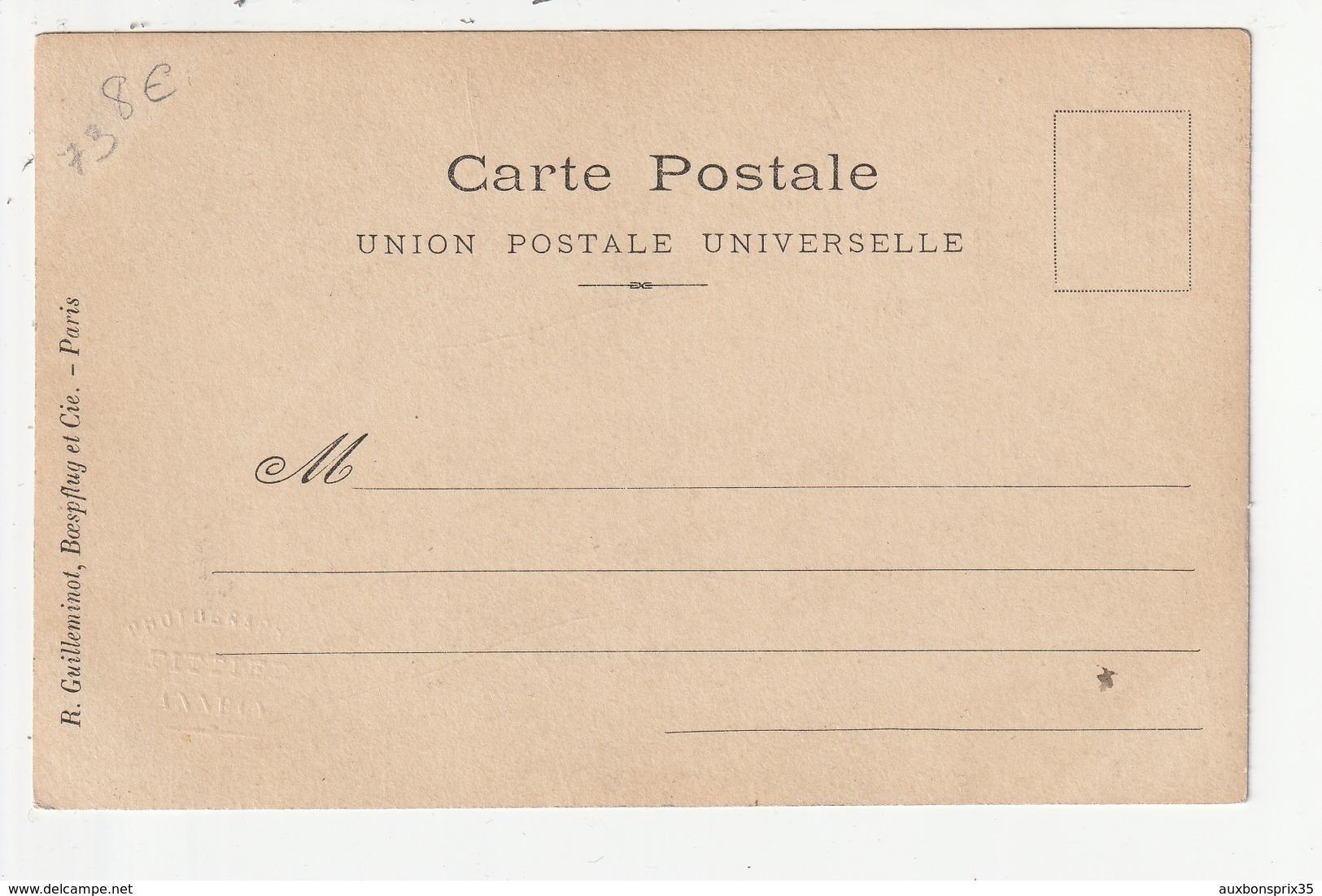 CARTE PHOTO - BOZEL - CATASTROPHE - 16 Juillet 1904 - 73 - Bozel