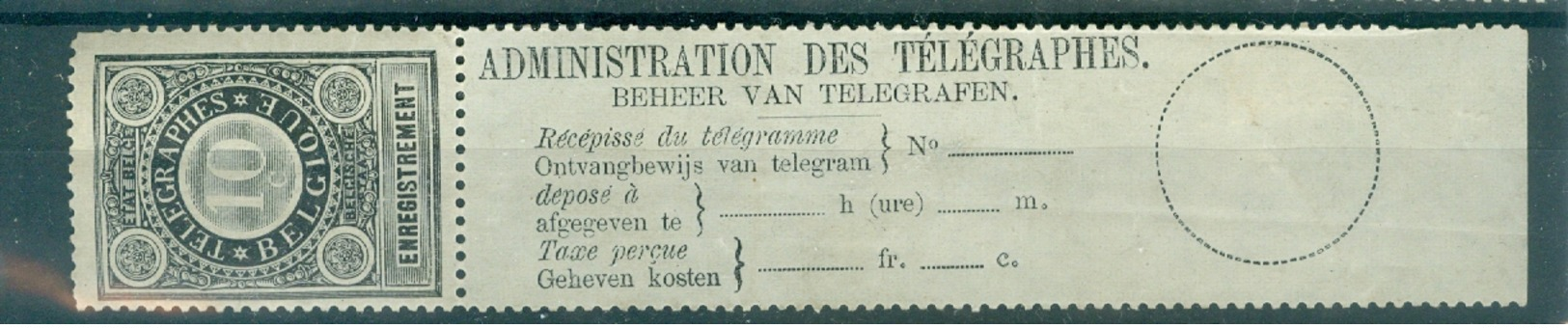 RT 1a X Léger Pli Côte 120€ - Francobolli Telegrafici [TG]