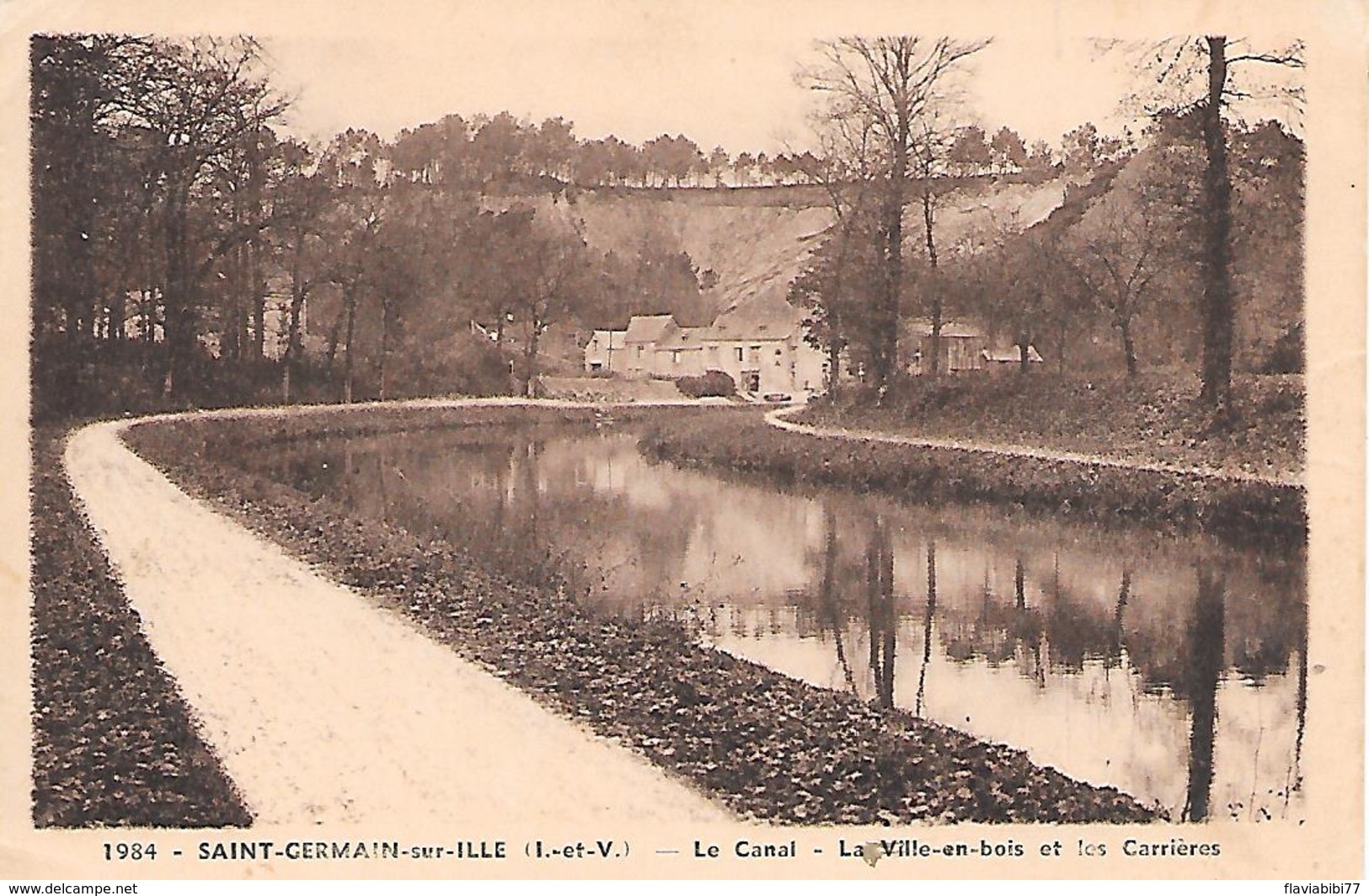 SAINT-GERMAIN-SUR-ILLE - ( 35 ) - Le Canal - Saint-Germain-sur-Ille