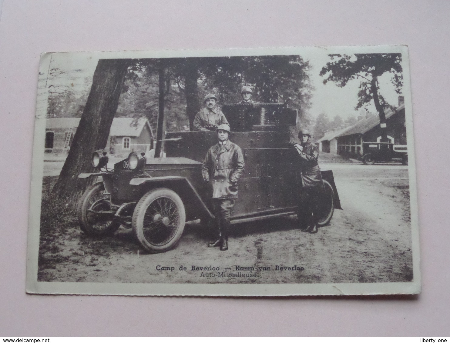 Auto-Mitrailleuse ( P.I.B. ) Anno 1938 ( Zie/voir Photo ) ! - Leopoldsburg (Camp De Beverloo)