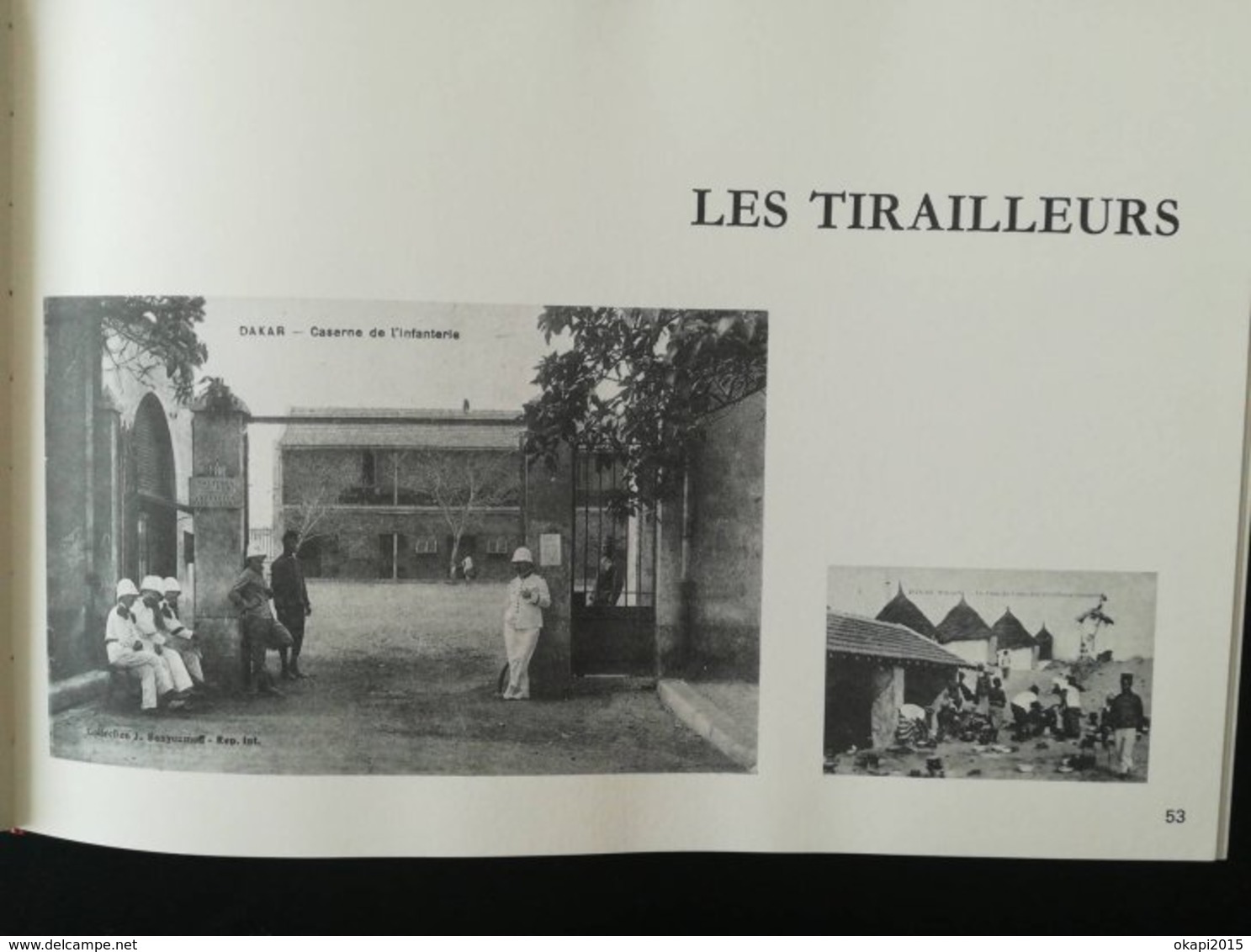 LIVRE HISTOIRE DU SÉNÉGAL EN CARTES POSTALES ÉPOQUE COLONISATION PAR LA  FRANCE  AFRIQUE OCCIDENTALE FRANÇAISE 1981