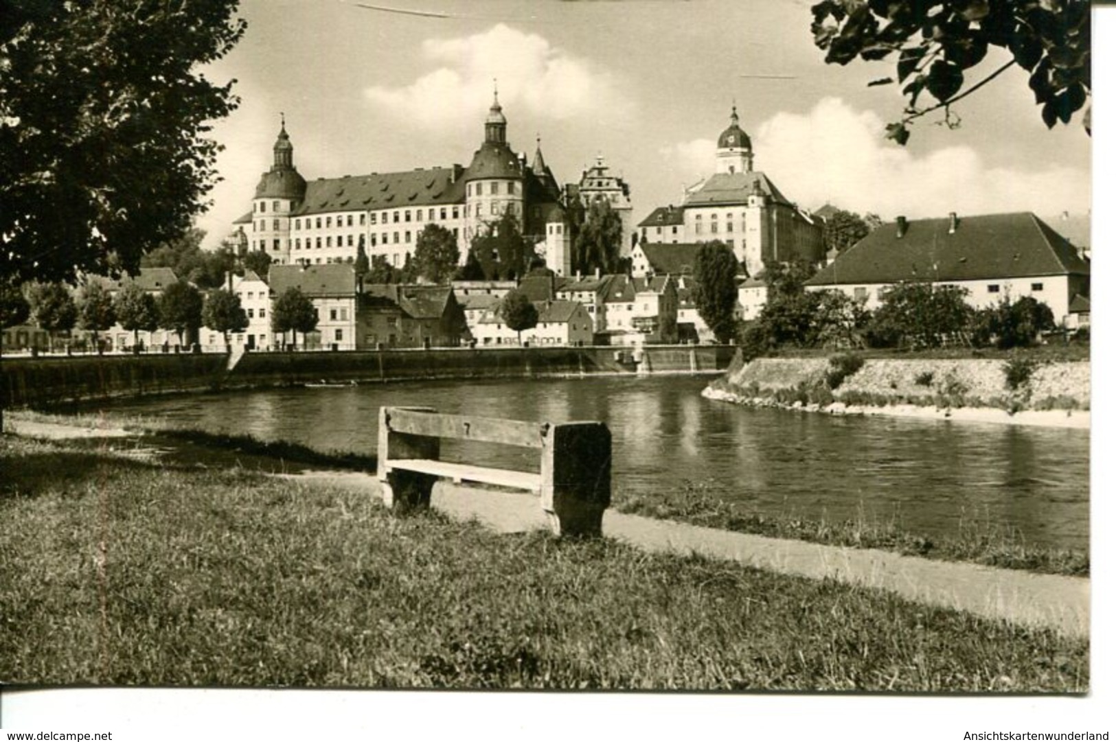 006834  Neuburg  Ansicht Mit Donau Und Schloss - Neuburg