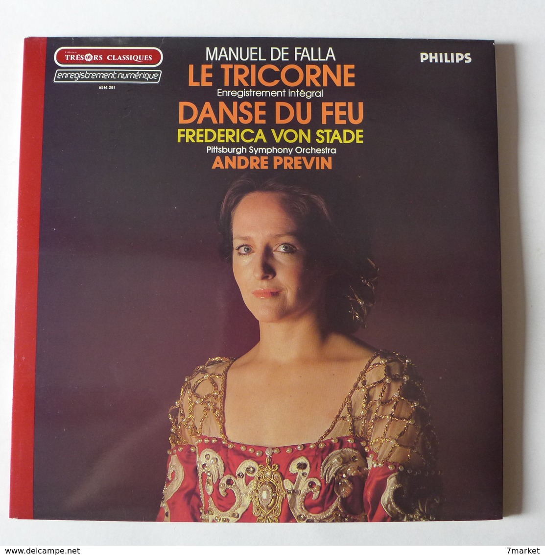 LP/  André Previn, Frederica Von Stade - Manuel De Falla - Le Tricorne. Danse Rituelle Du Feu - Classique