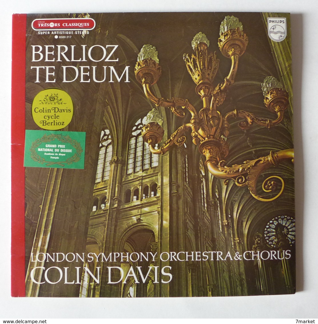 LP/  Colin Davis - Berlioz - Te Deum - Classique