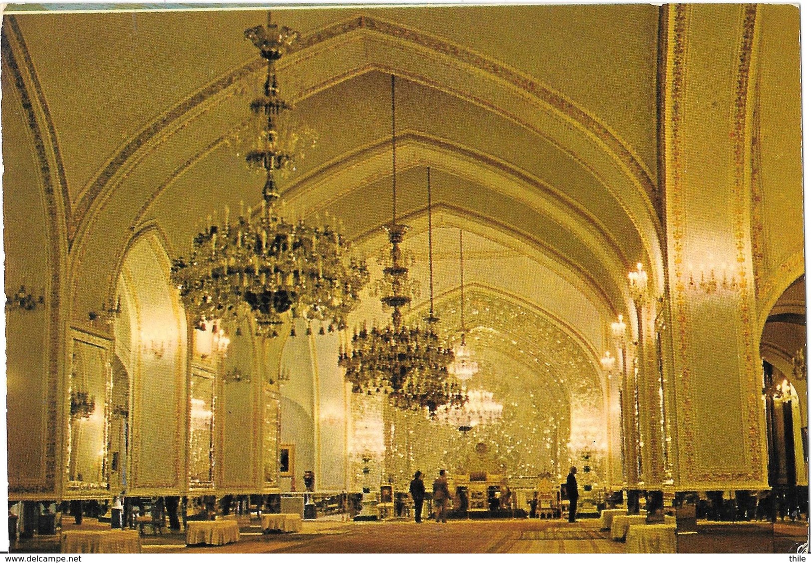 IRAN - Palace TEHERAN - Takute Marmar Golestan - Iran