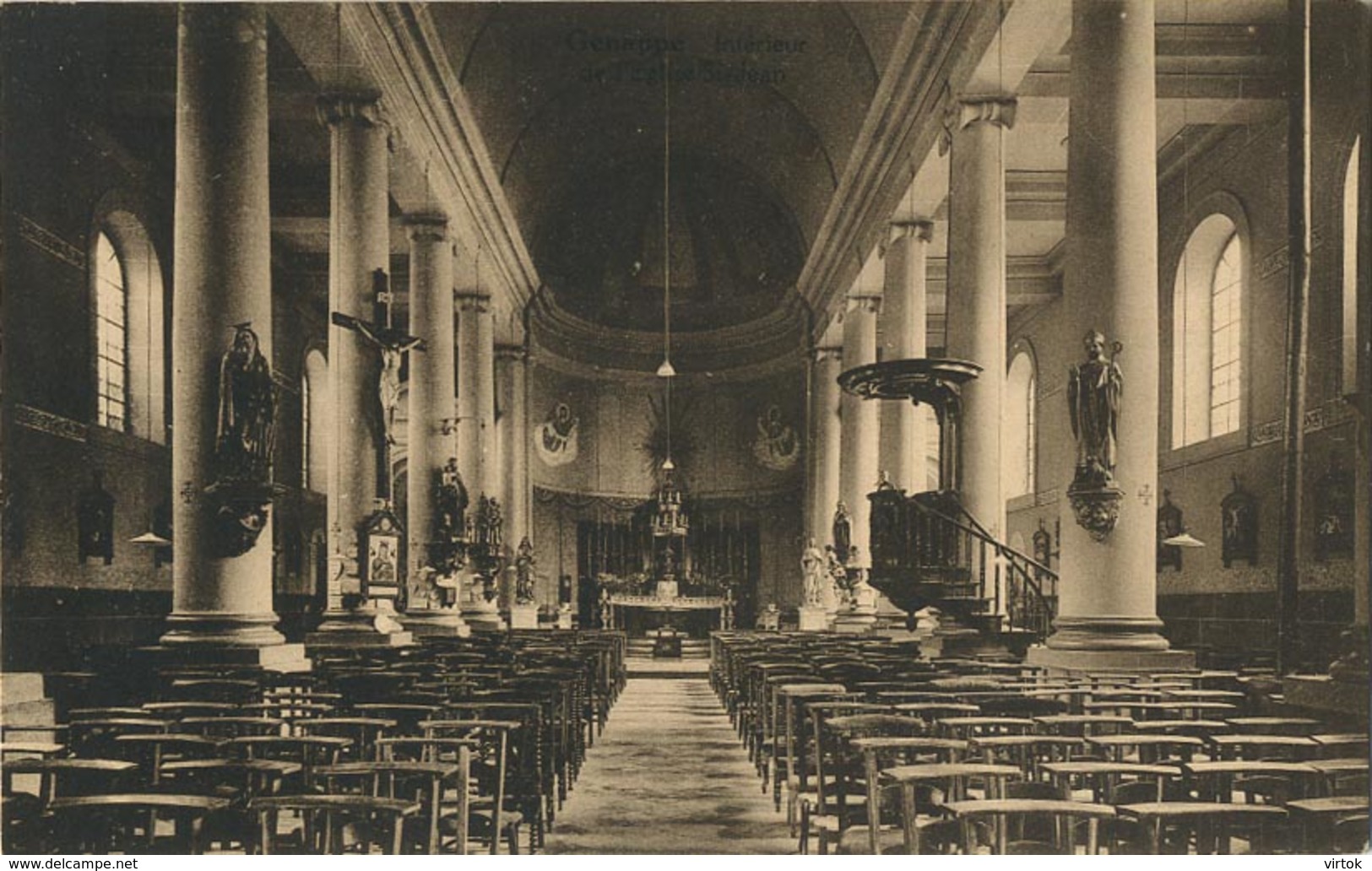 Genappe :  Intérieur De L'eglise St. Jean - Genappe