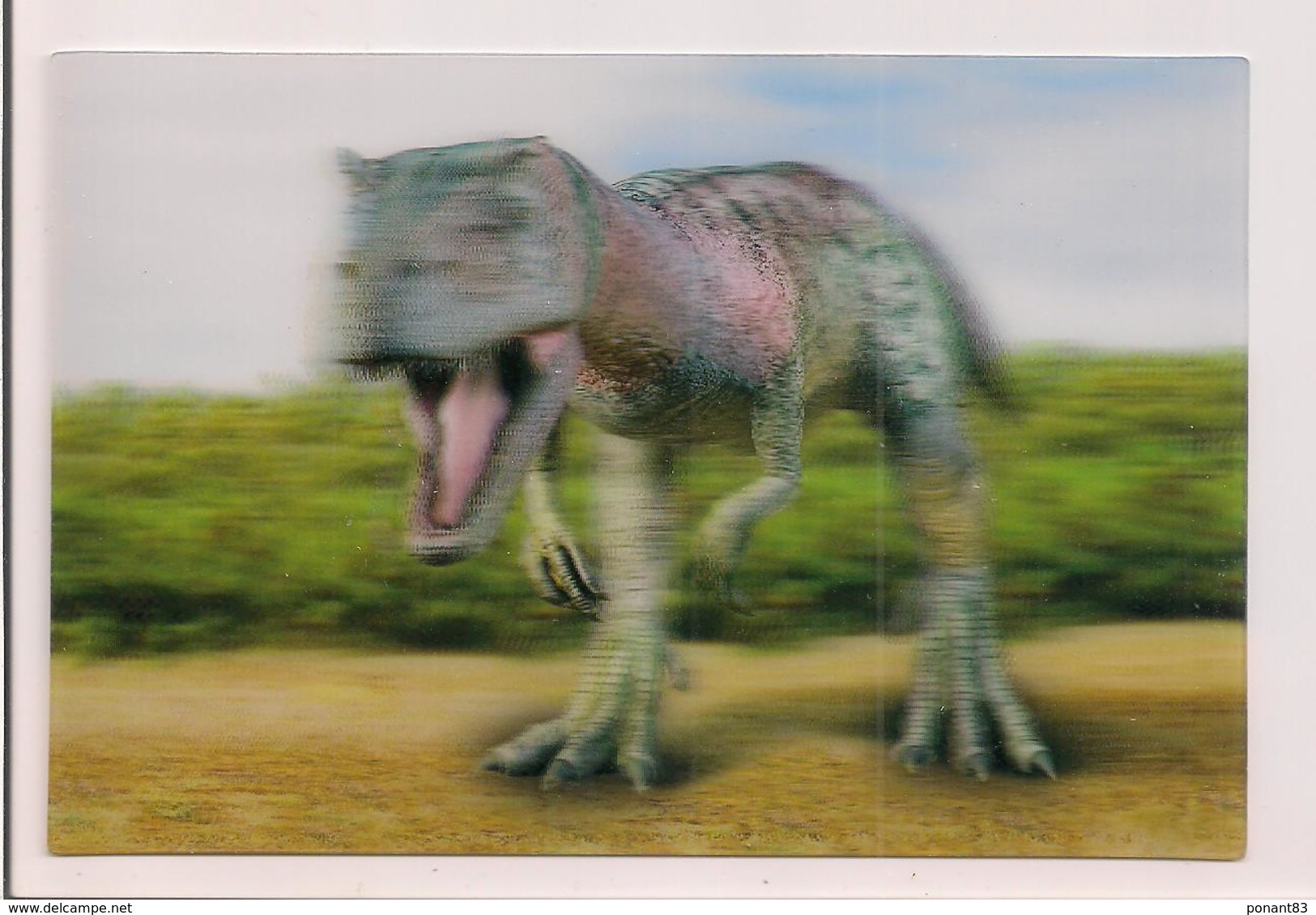 Carte 3D  Collection - Carte Lenticulaire -  Dinosaure - - Autres & Non Classés