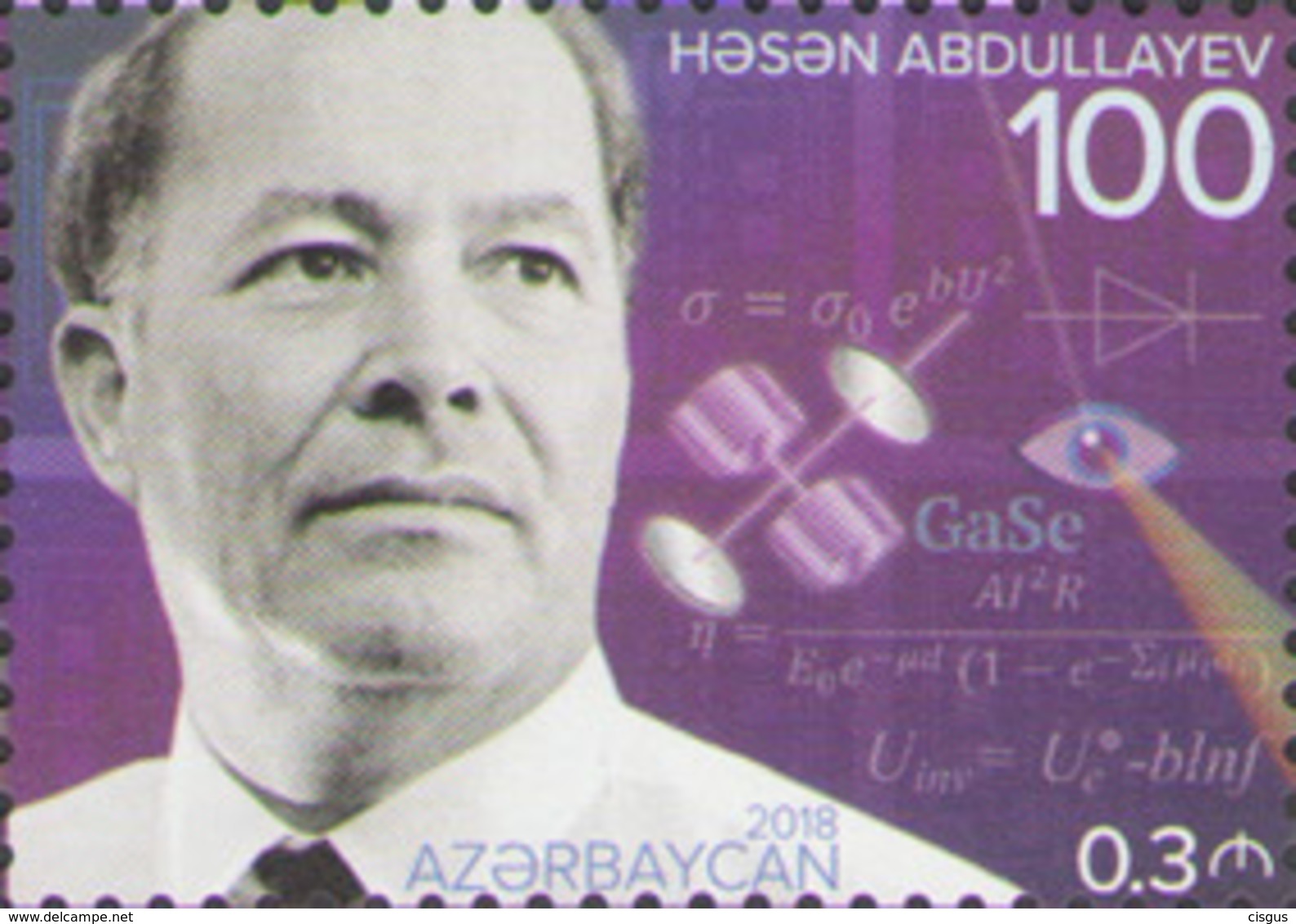 Azerbaijan MNH** 2018 Academician Hasan Abdullayev Mi 1404 - Azerbaïjan