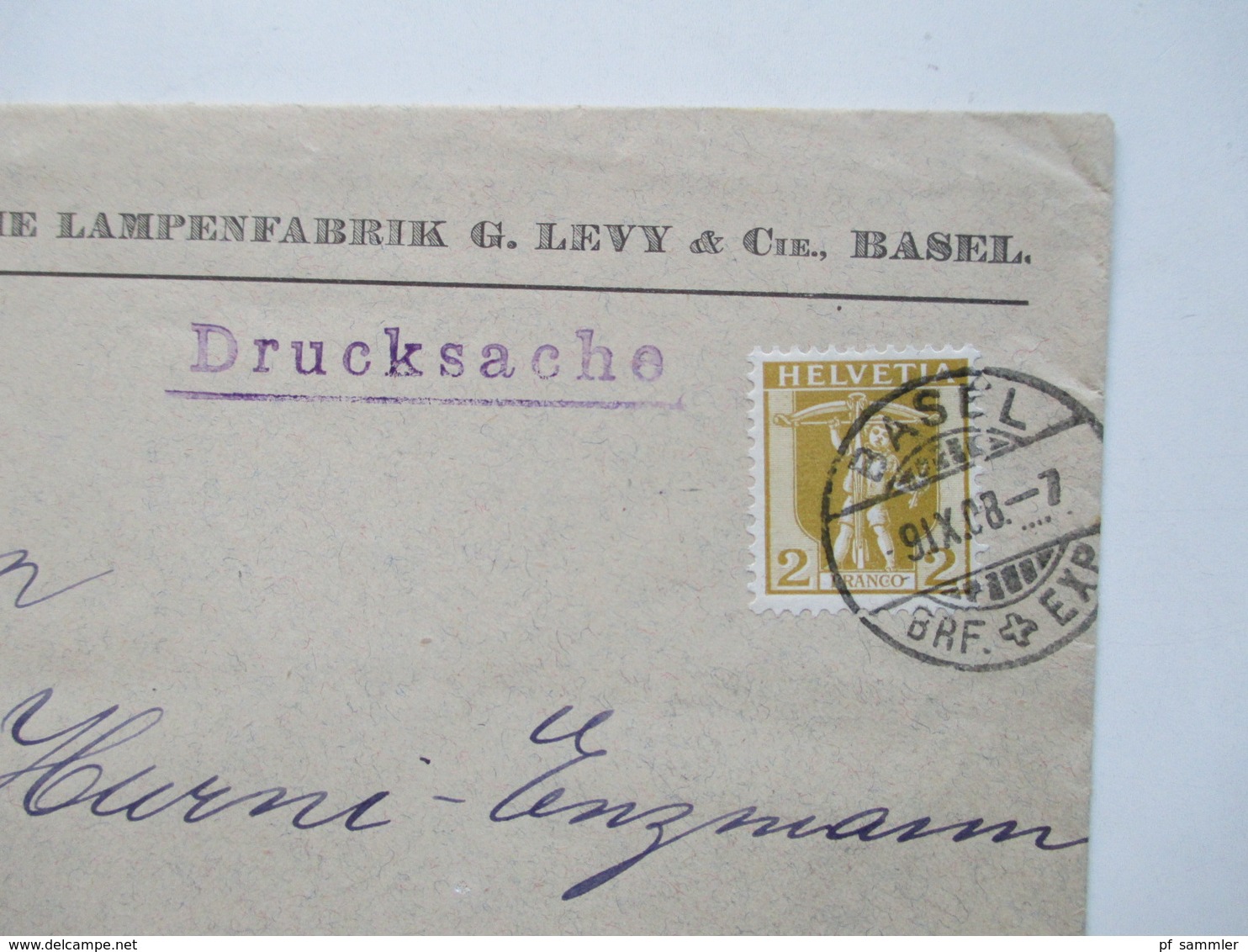 Schweiz 1910 - 40er Jahre Belegeposten 145 Stk.interessante Belege / Karten. 4er Blocks / Firmenbriefe / Stempel Randstk