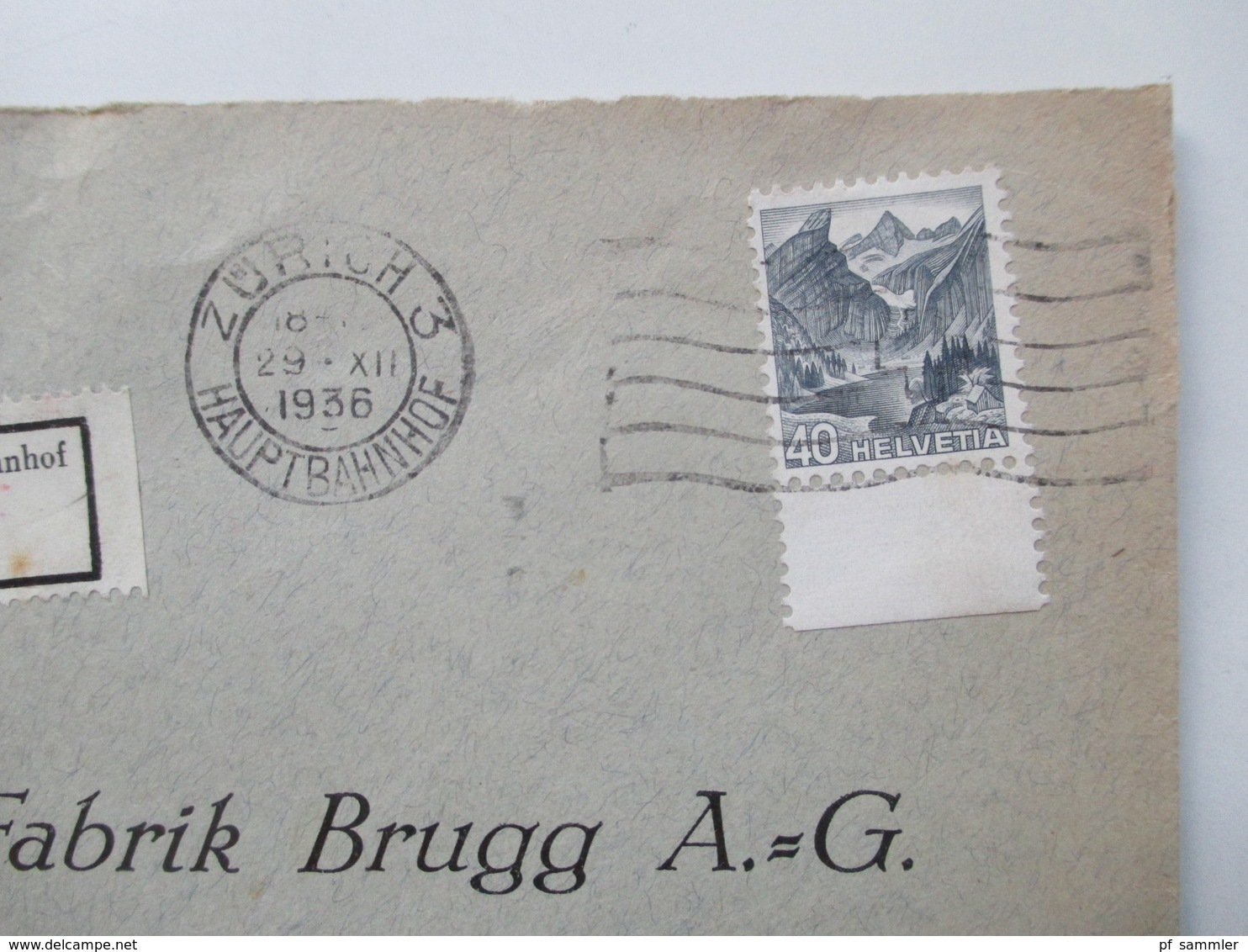 Schweiz 1910 - 40er Jahre Belegeposten 145 Stk.interessante Belege / Karten. 4er Blocks / Firmenbriefe / Stempel Randstk