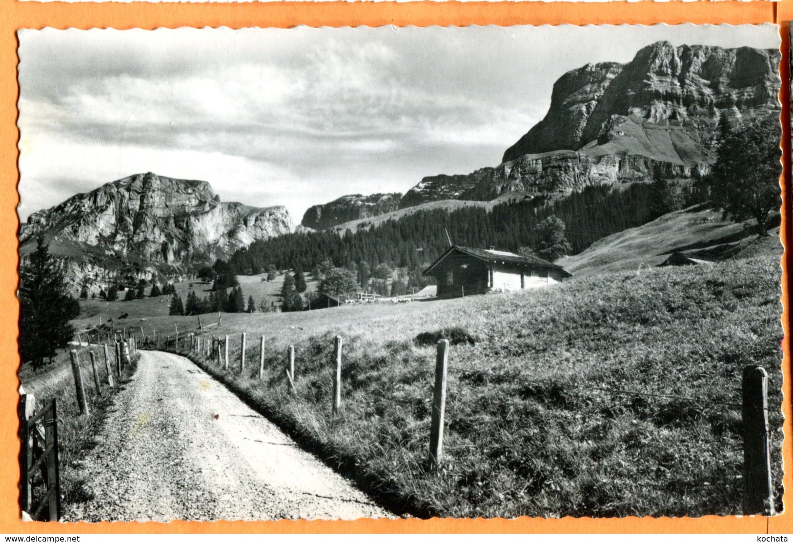 CAL1240, Axalp, Brienzerbergstrasse, 1497, édit. Schild - Bichsel, Circulée 1950 - Brienz