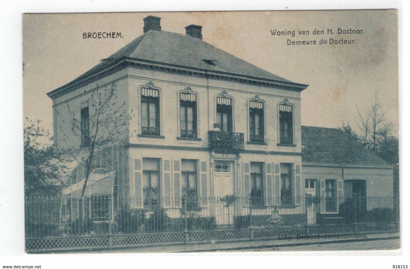 BROECHEM  Woning Van Den H.Doctoor. Demeure Du Docteur - Ranst