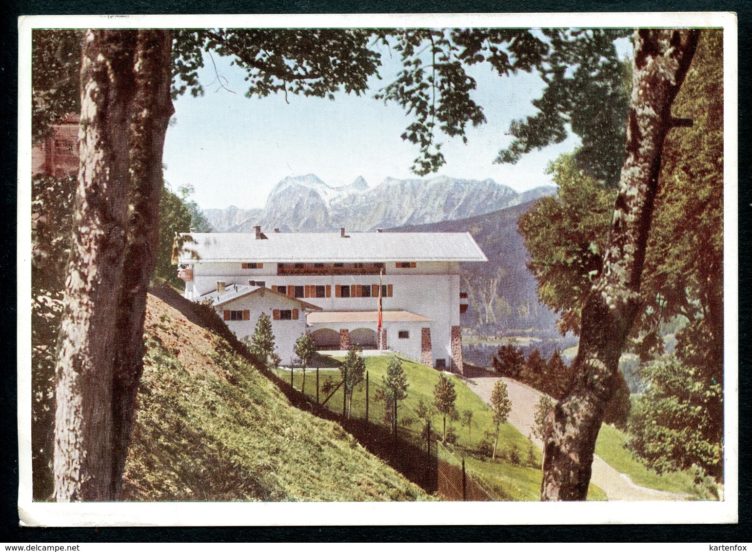 AK Berghof Obersalzberg,1938,Landhaus Reichskanzler A.H.,Hitler, Führer, Berchtesgaden - Heimat