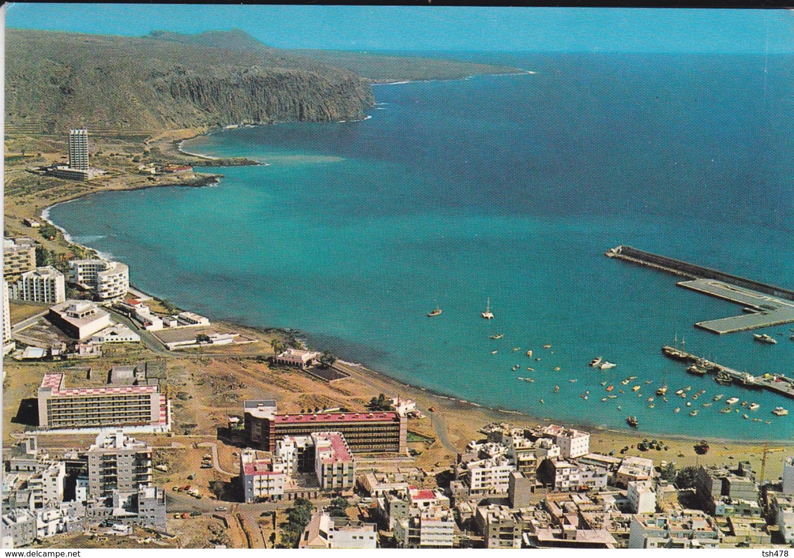 ESPANE--RARE---LOS CRISTIANOS--vista Aérea Y Costa--voir 2 Scans - Tenerife