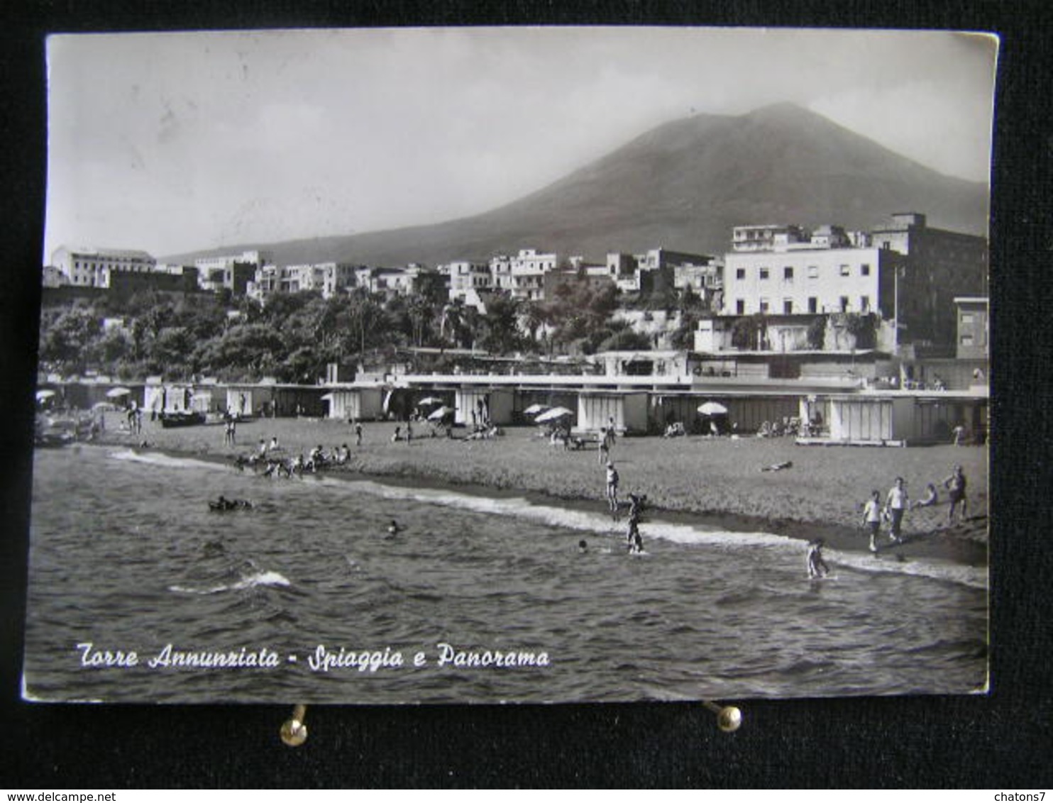 AN 162 - Italie - Torre Annunziata - Spiaggia E Panorama - Circulé 1962 - Torre Annunziata