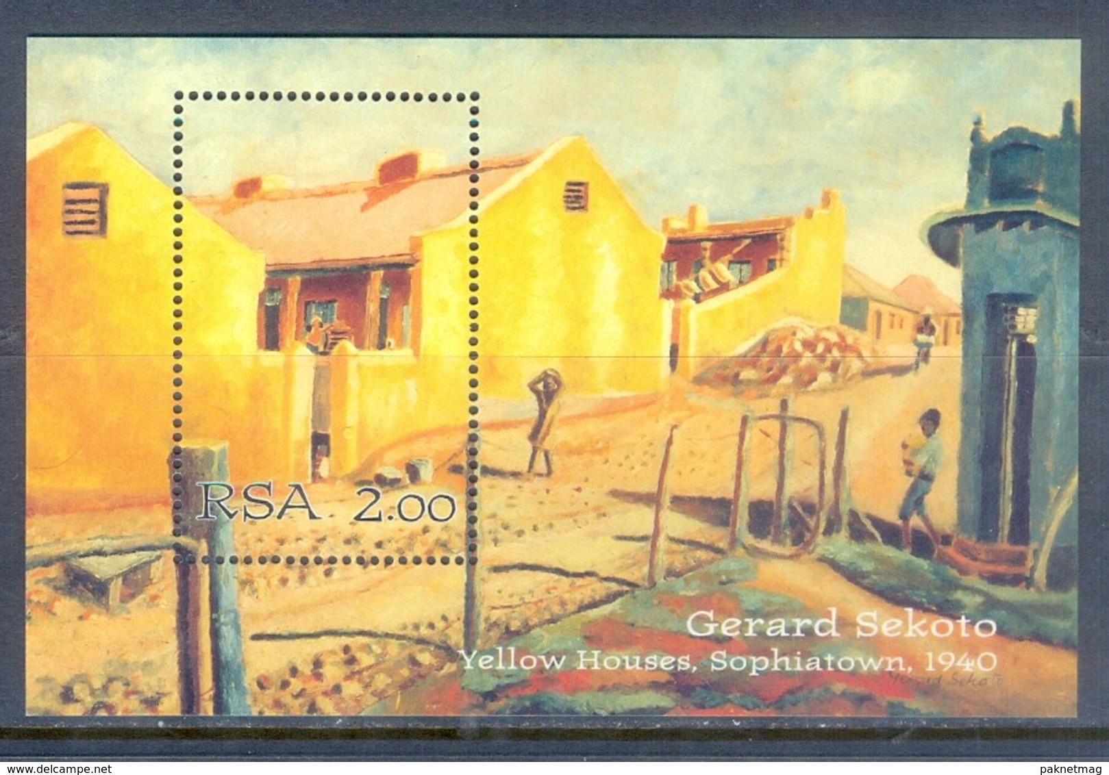 M101- South Africa RSA 1996. 3rd Death Anniversary Of Gerard Sekoto. Painting. - Unused Stamps
