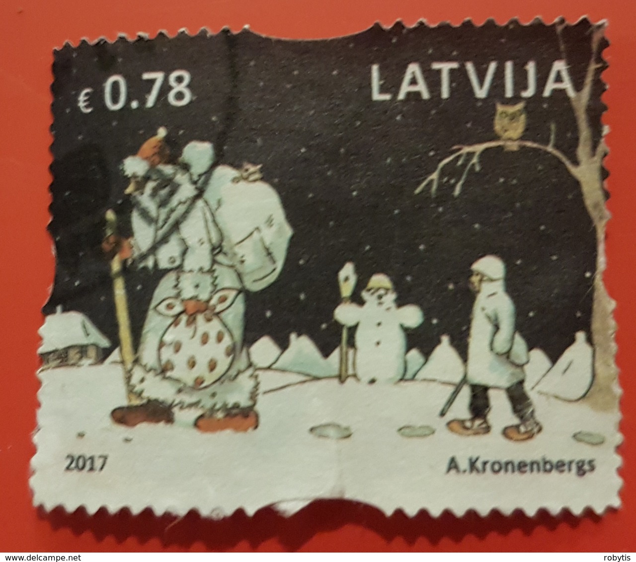 Latvia Used Stamp 2017 - Letonia