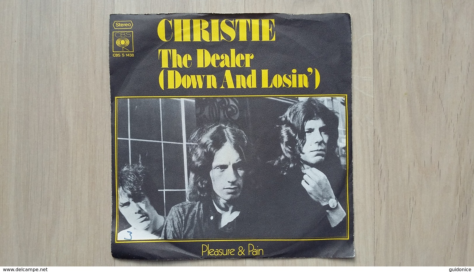 Christie - The Dealer (Down And Losin') - Vinyl-Single - Rock