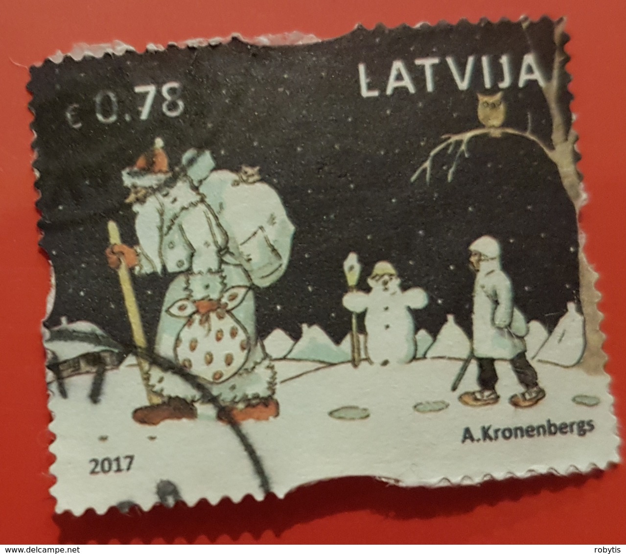 Latvia Used Stamp 2017 - Letonia