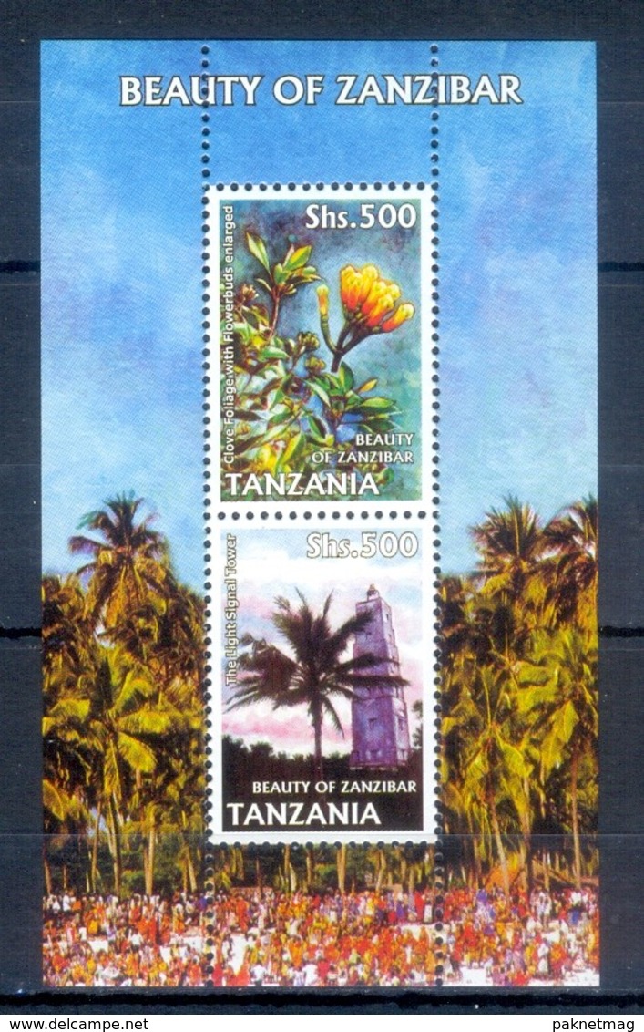 M121- Tanzania 2006. Beauty Of Zanzibar. Plants Tree Flowers. - Tanzania (1964-...)