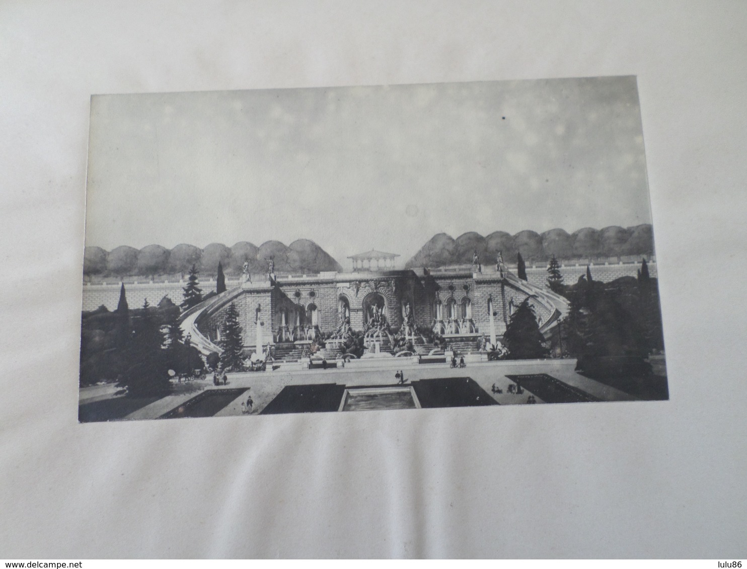 VILLE DE VALENCE ( Drome ) CONCOURS POUR L'AMENAGEMENT DU JARDIN PUBLIC PARC JOUVET 1902