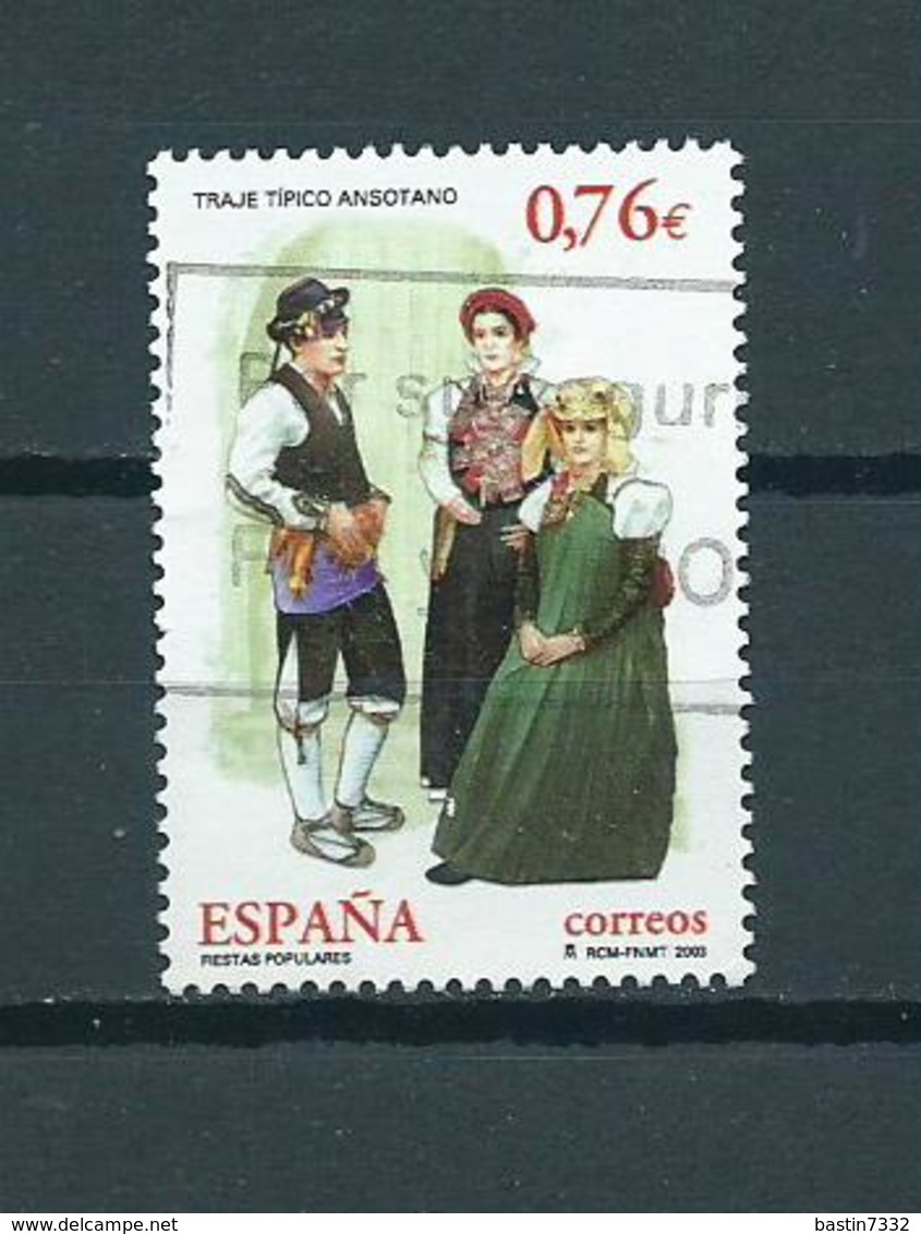 2003 Spain Ansó 0,76 EURO Used/gebruikt/oblitere - Gebraucht