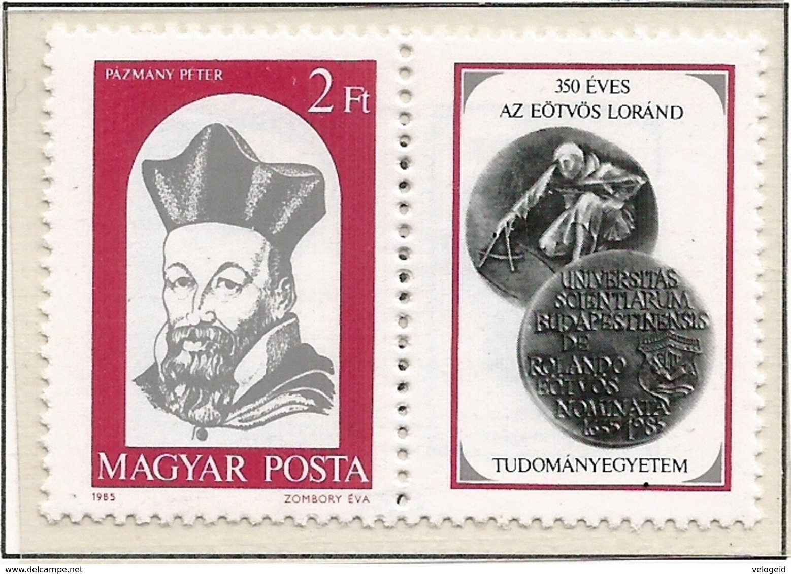 Hungria. Hungary. 1985. Mi 3749. Lorand Eotvos University. 350th Anniv. - Neufs