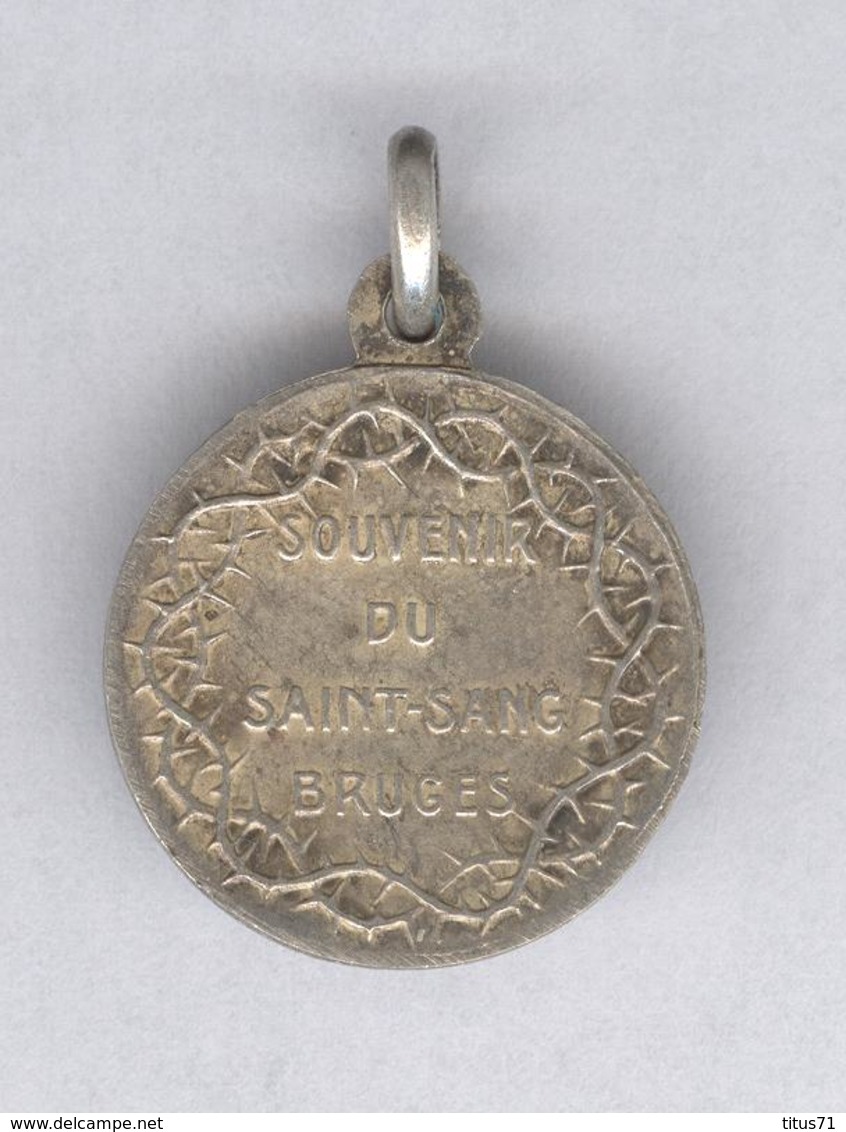 Pendentif  Bruges - Relique Du Précieux Sang  - Souvenir Du Saint Sang - Diamètre 19 Mm - Other & Unclassified