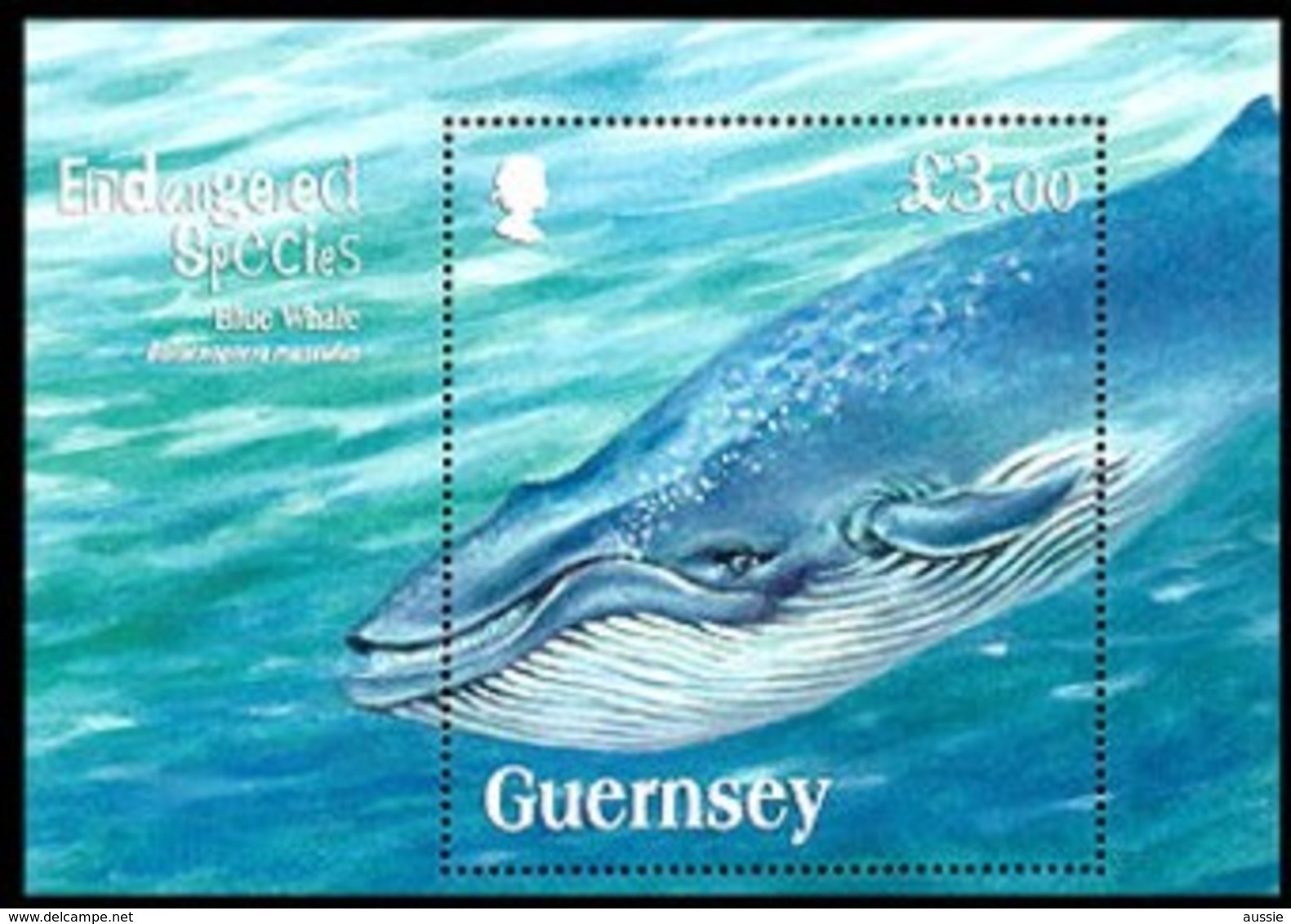 Guernsey Guernesey 2011 Michel N° Bloc 51 *** MNH  Faune Endangered Species - Guernesey