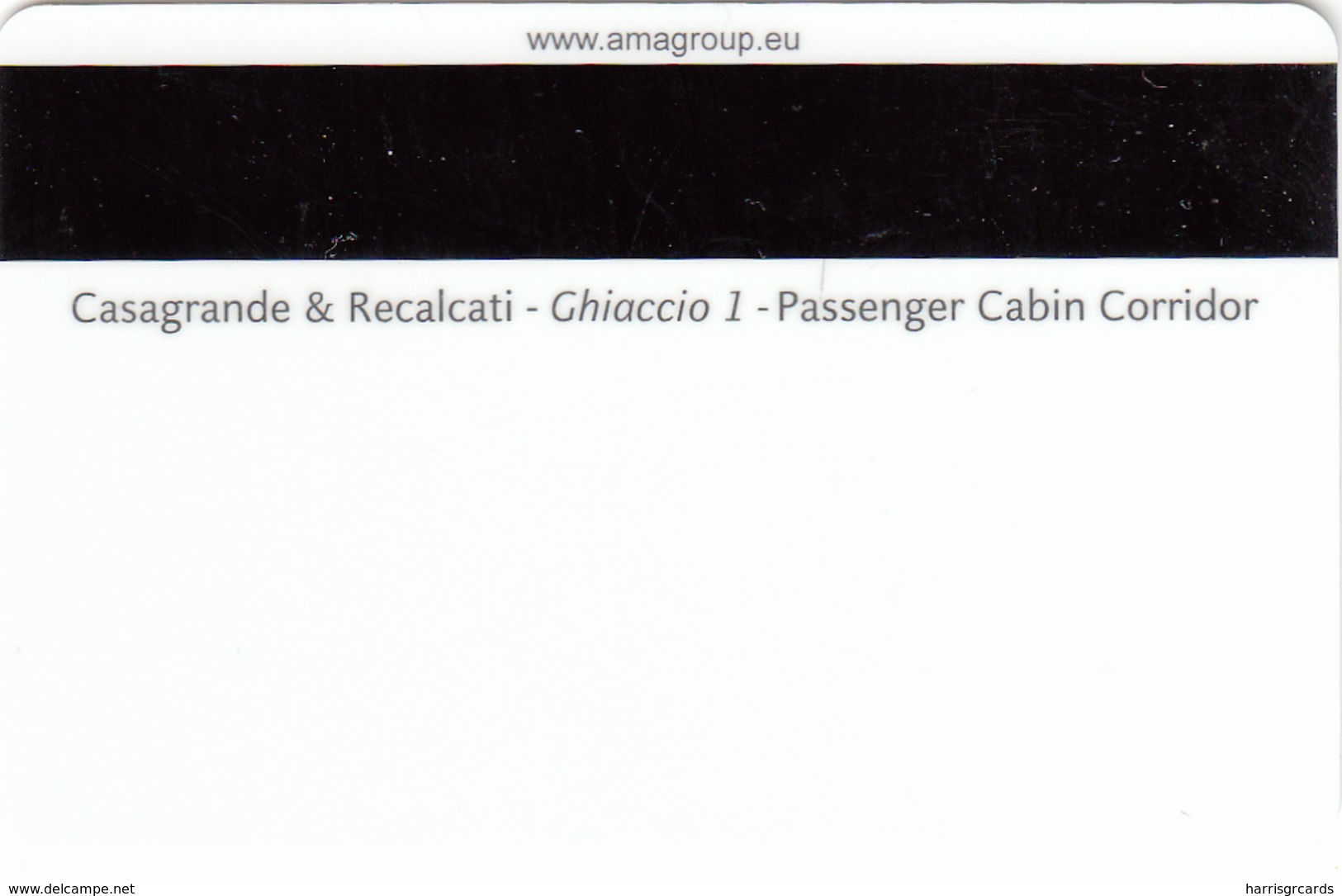 ITALY Cabin Keycard - COSTA NeoRiviera Pearl , Used - Chiavi Elettroniche Di Alberghi