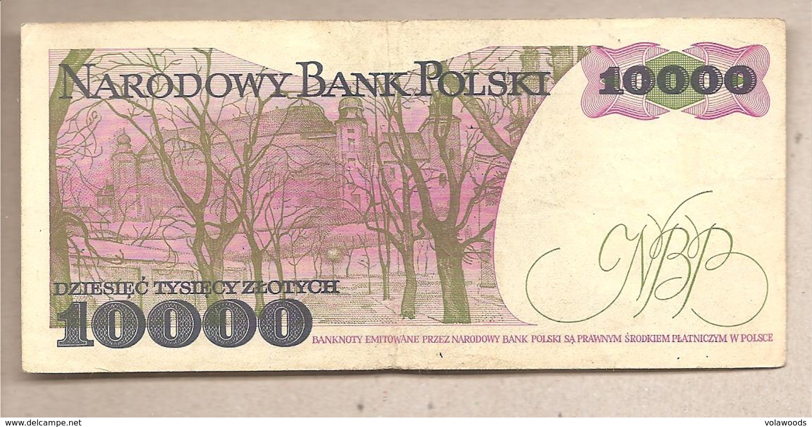 Polonia - Banconota Circolata Da 10.000 Zloty P-151a - 1987 - Polonia