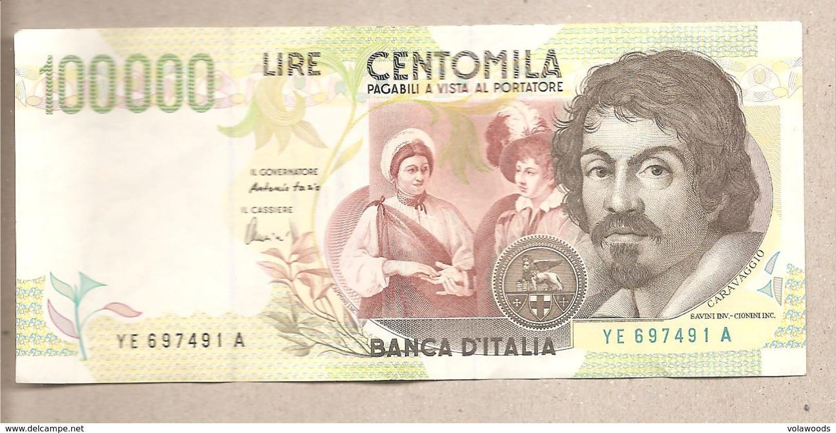 Italia - Banconota Circolata Da 100.000 Lire P-117b  - 1998 - 100000 Lire