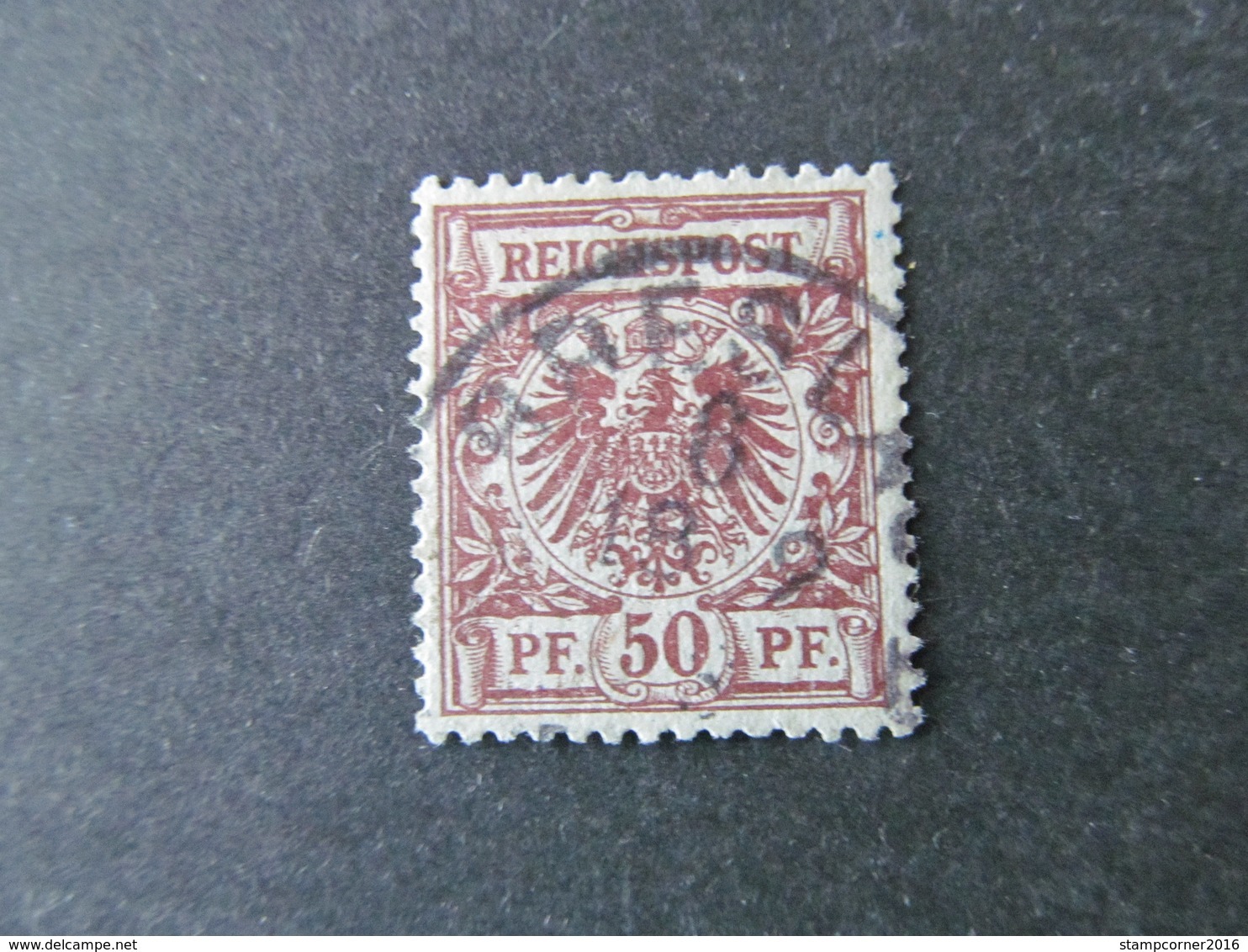 DR Nr. 50d, 1889, Gestempelt, BPP Geprüft BS - Gebruikt