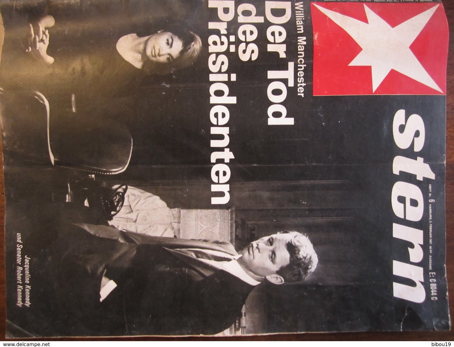 MAGAZINE STERN FEBRUAR 1967 JACQUELINE ET ROBERT KENNEDY DER TOD DES PRASIDENTEN - Voyage & Divertissement