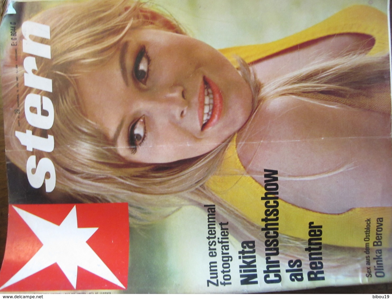 MAGAZINE STERN JULI 1967 NIKITA CHRUSCHTSCHOW ALS RENTNER N 29 - Viajes  & Diversiones