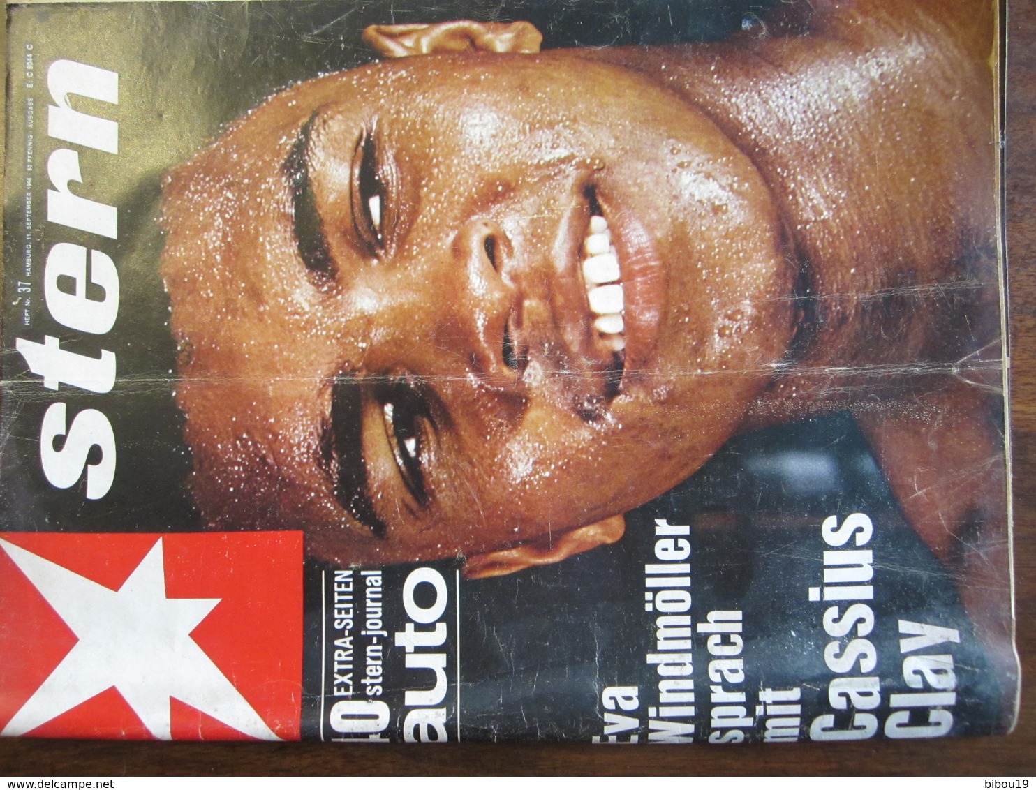 MAGAZINE STERN SEPTEMBER 1966  N 37 EVA WINDMOLLER SPRACH MIT CASSIUS CLAY - Reizen En Ontspanning