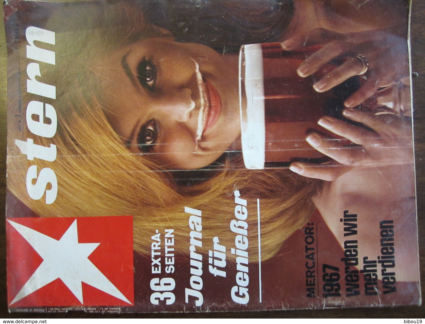 MAGAZINE STERN JANUAR 1967  N 2 36 EXTRA SEITEN JOURNAL FUR GENIEBER MERCATOR 1967 - Voyage & Divertissement