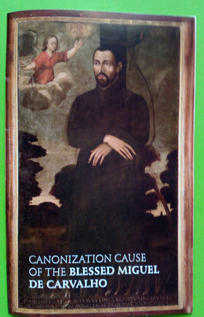 Estampa Religiosa Canonization Cause Of The Blessed Miguel De Carvalho - Religión & Esoterismo