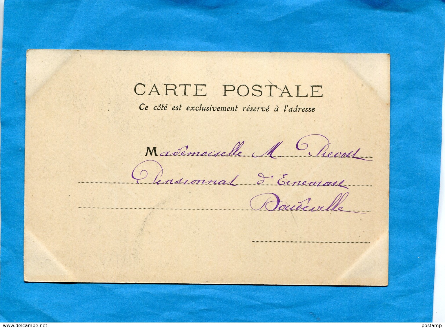 Musique -une Belle Jeune Femme --musicienne Espagnole Avec Son Tambourin --a Voyagé  En 1904 - Musique Et Musiciens