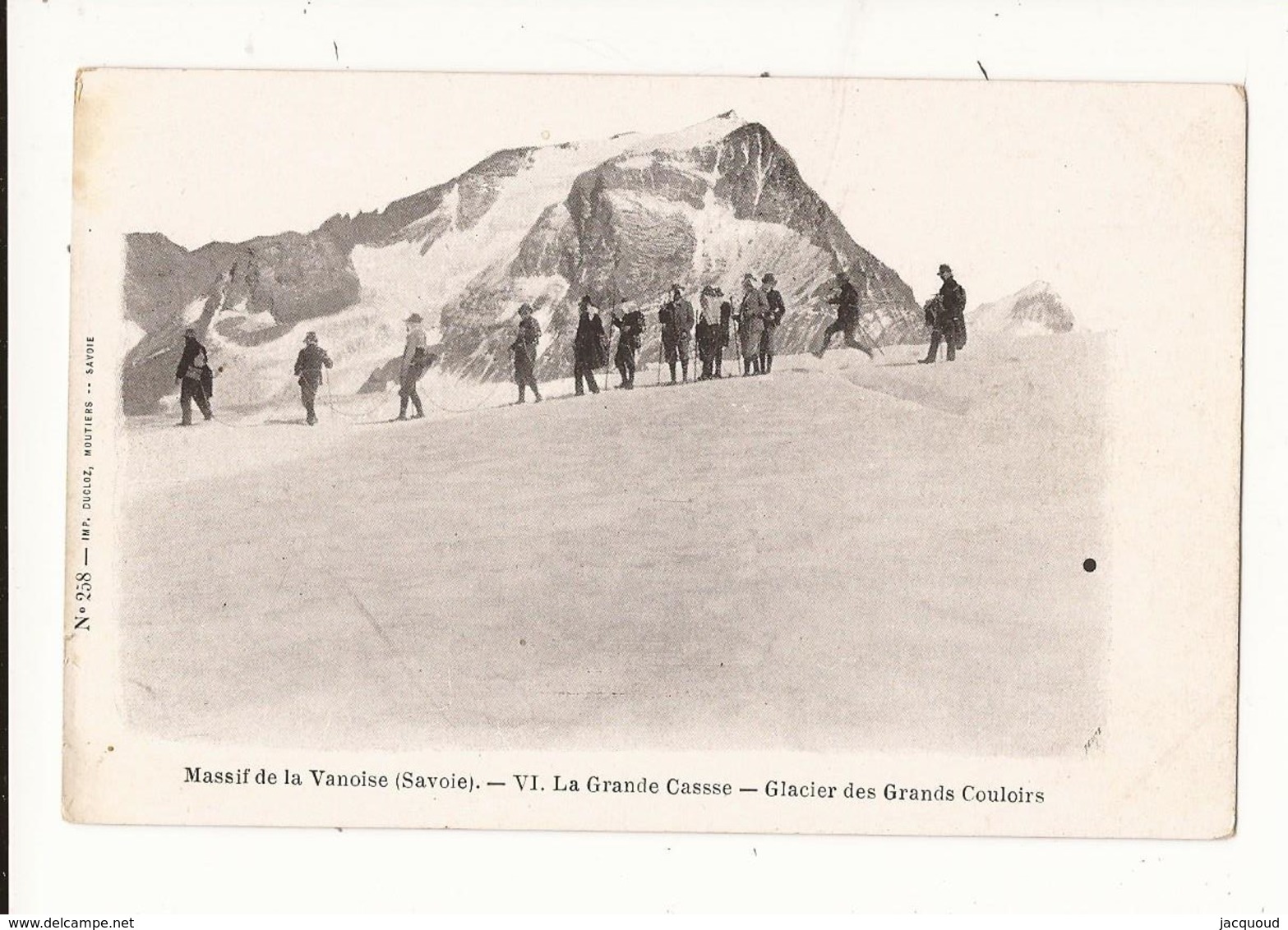 Savoie Massif De La Vanoise La Grande Casse Glacier Des Grands Couloirs - Pralognan-la-Vanoise