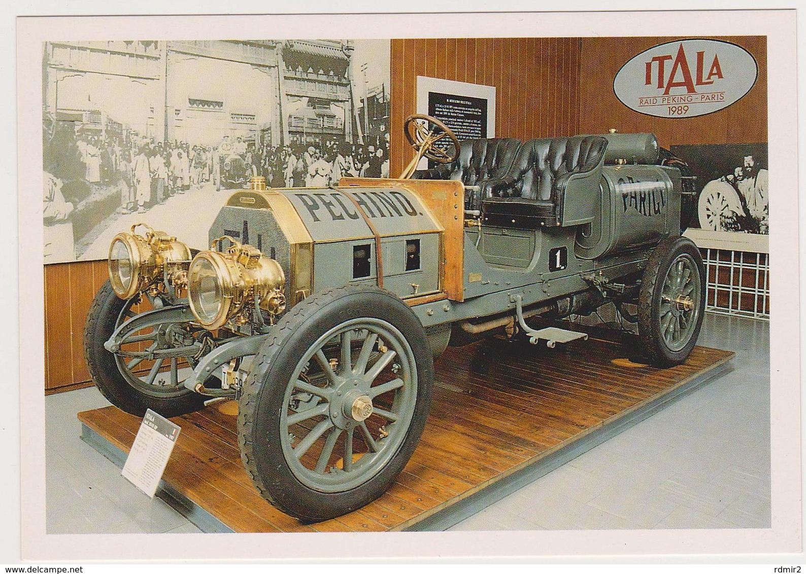 1446/ ITALA Mod. 35-45 HP, Raid Peking-Paris 1907. Museo Dell'Automobile Carlo Biscaretti Di Ruffia, Torino. - Turismo