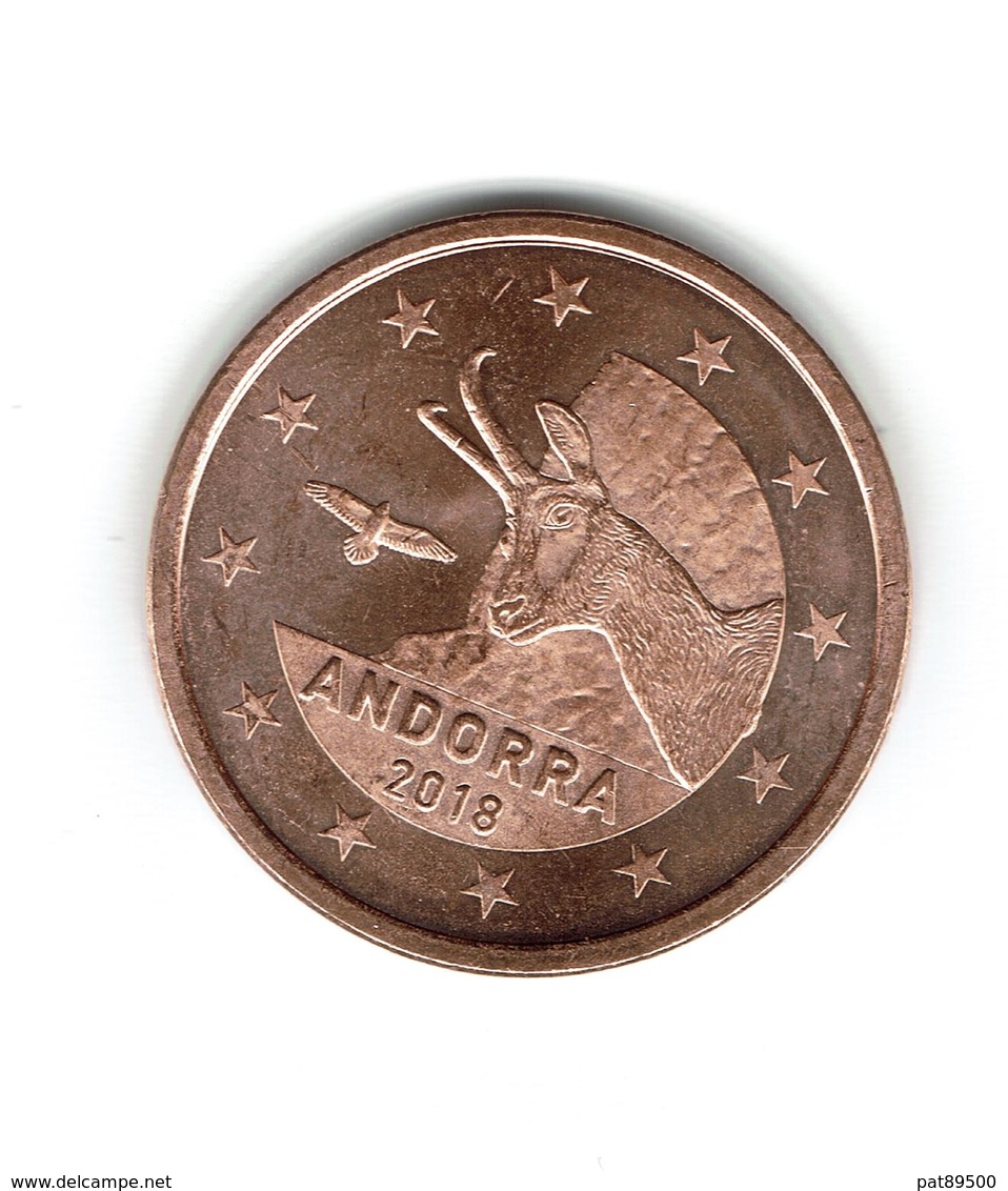 ANDORRE / ANDORRA 2018 /   1 Pièce De 0.05 Euro (5 Cts) ISOARD   - De Circulation  / TBE Très Peu Circulée Comme Neuve - Andorra