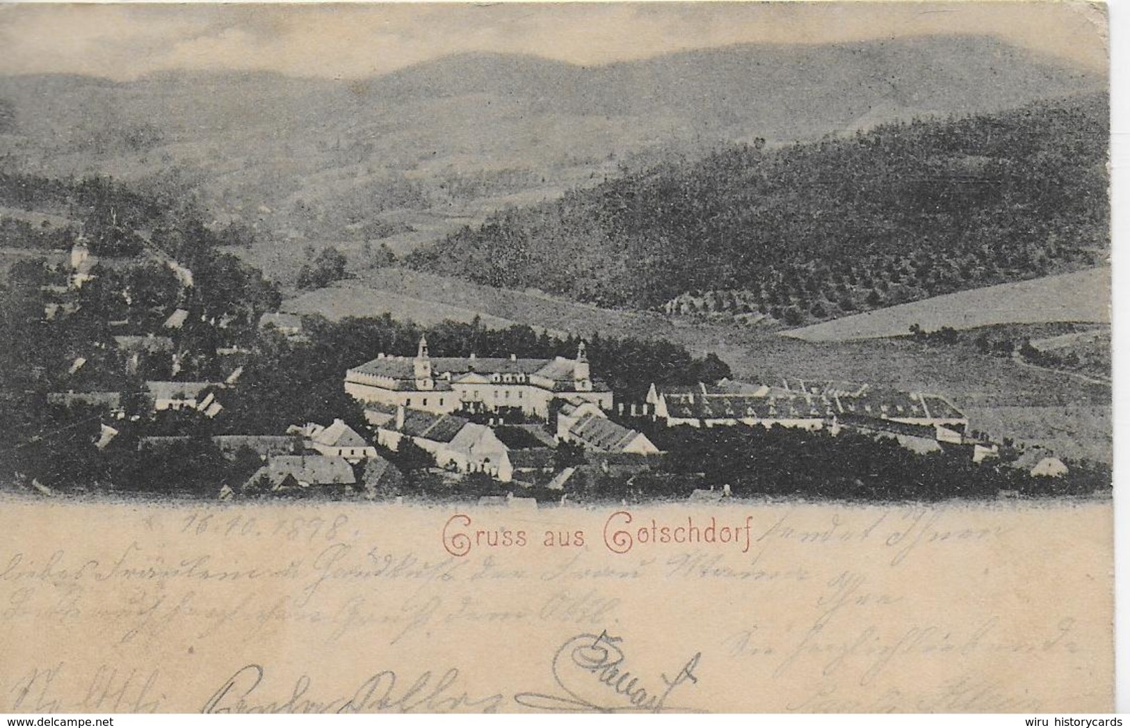 AK 0176  Gruss Aus Gotschdorf ( Holcovice ) - K. K. Österreich Um 1898 - Tsjechië