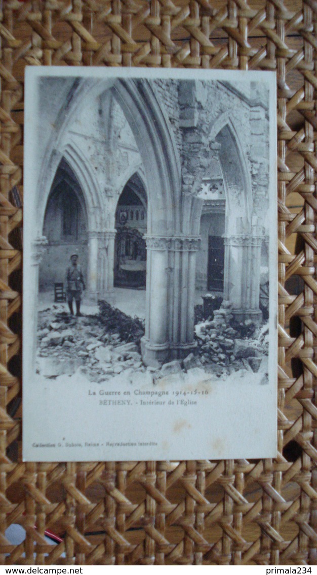 BETHENY - INTERIEUR DE L EGLISE - Bétheny