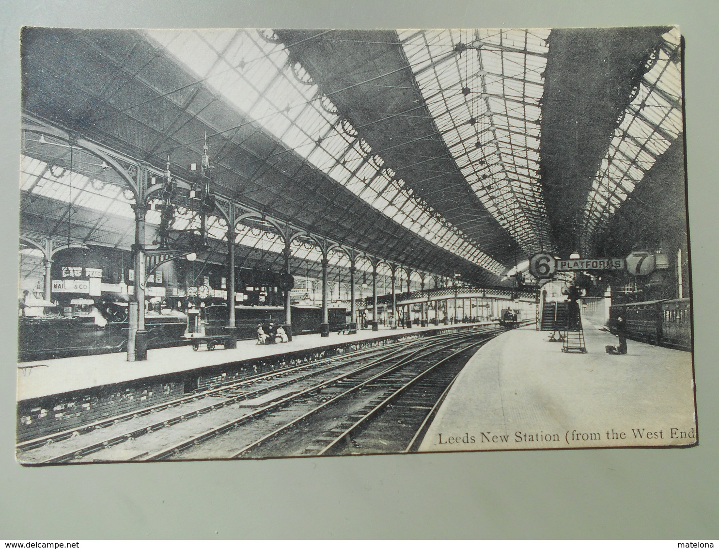 ANGLETERRE YORKSHIRE LEEDS NEW STATION FROM THE WEST END - Leeds