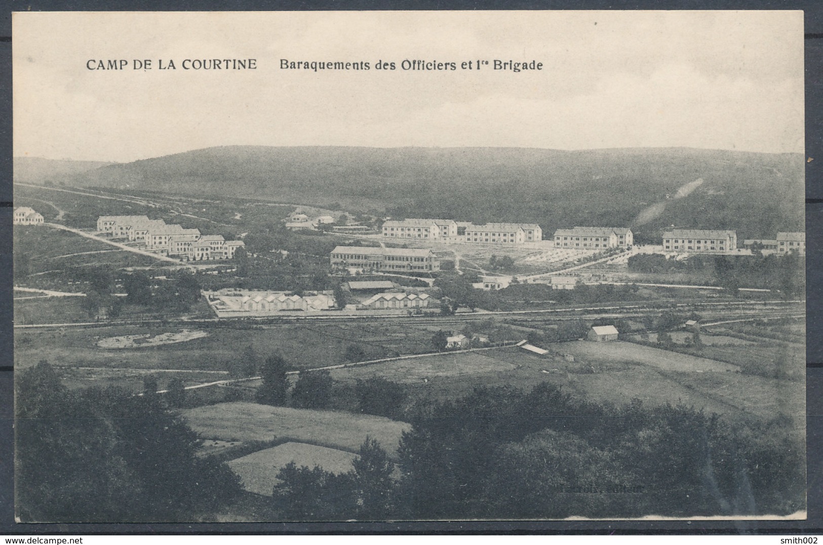 Camp De LA COURTINE - Baraquements Des Officiers Et 1 Brigade - La Courtine