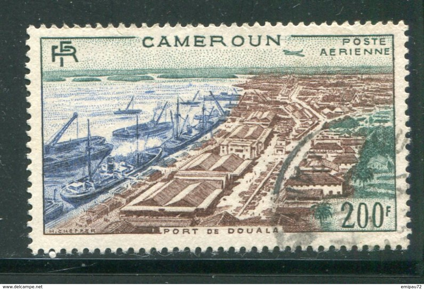 CAMEROUN- P.A Y&T N°48- Oblitéré - Poste Aérienne