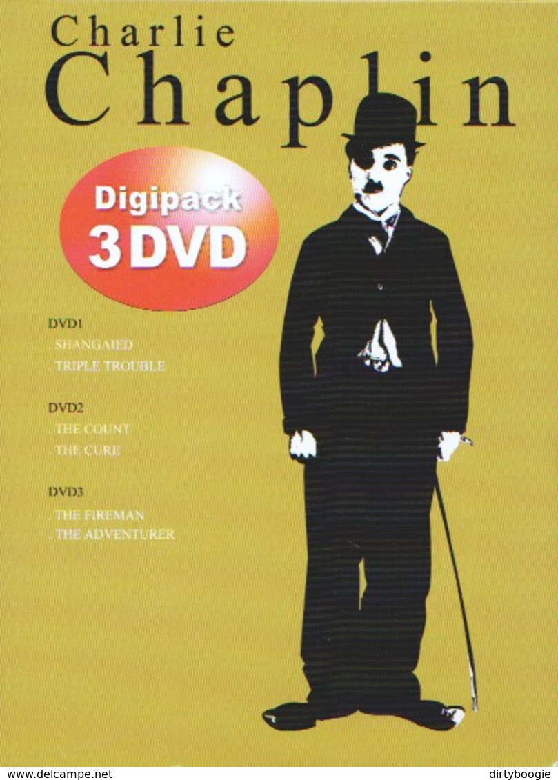 Charlie CHAPLIN - 3 DVD - Comédie